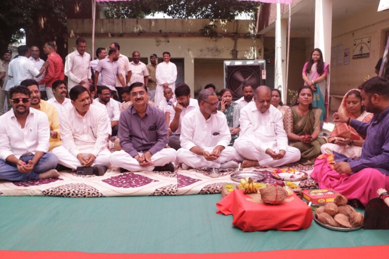 છોટાઉદેપુર તાલુકા પંચાયત કચેરીનું ખાતમુહૂર્ત પંચાયતનું ખાતમુહૂર્ત કરાયું
